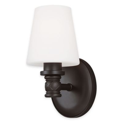 Buy Feiss Xavierre 1-Light Wall Sconce in Oil rubbed Bronze from Bed Bath & Beyond